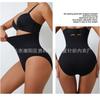 Women Front Buckle High Waist Tummy Control Seamless Butt Lifting Slim Body Shaping Briefs