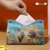 INS Style Sunflower Vintage Tissue Box