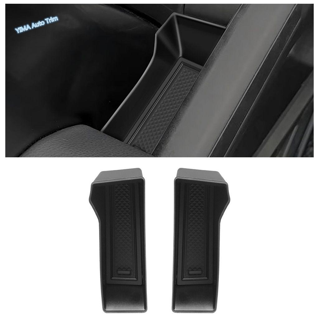 Center Central Armrest Storage Box / Inner Door Container Organizer Tray Cover For Toyota Tacoma 2024 2025 Accessories