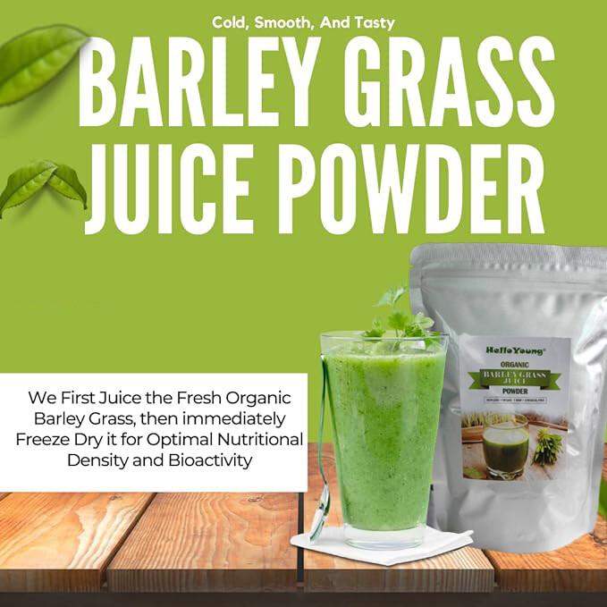250g 100% Natural Health Care Organic Barley Grass Juice Powder