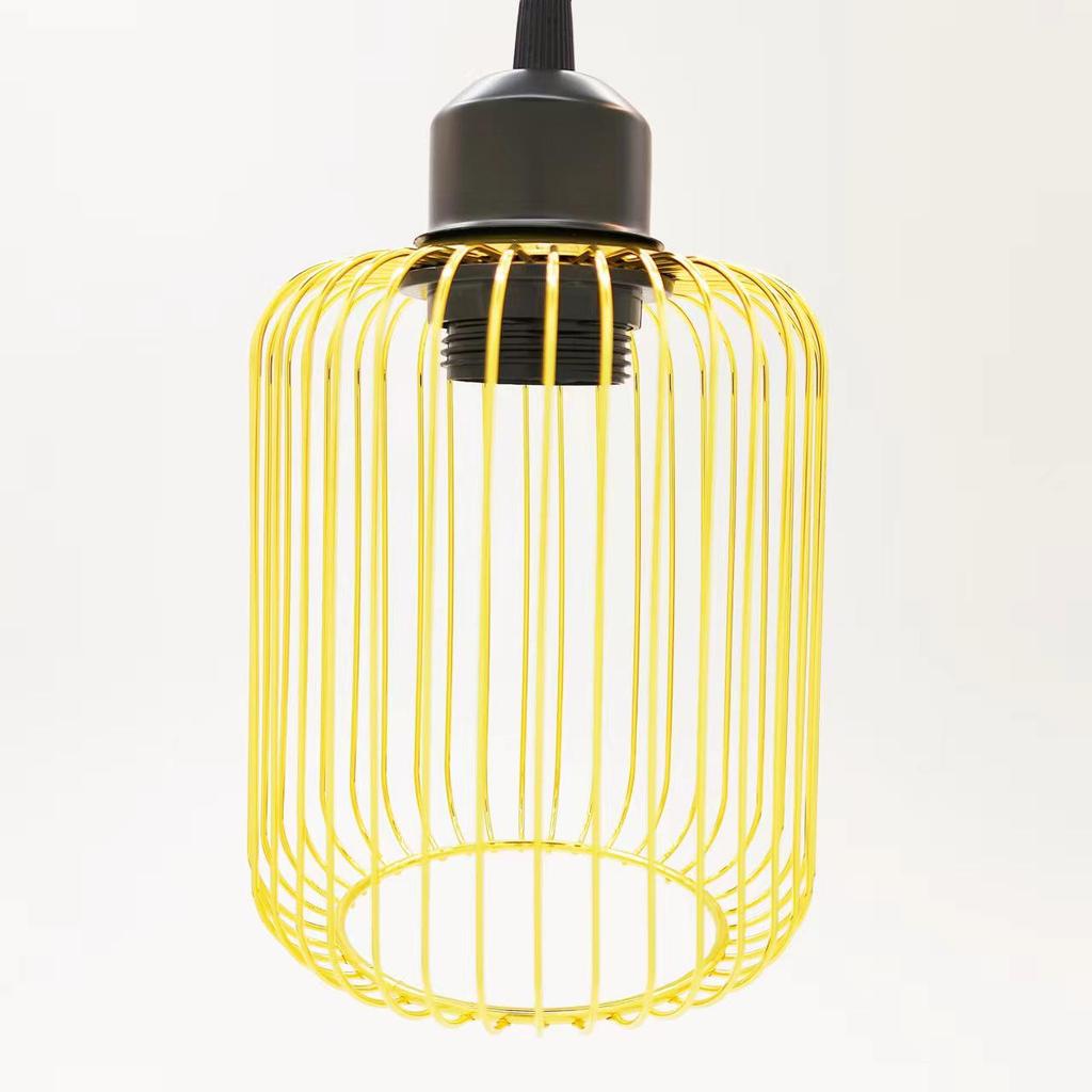 Stylish Retro Wrought Iron Mesh Lampshade