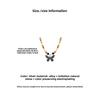 New chinoiserie butterfly beaded necklace women's fashionclassy accessories ethnic style retro decorative clavicle chain