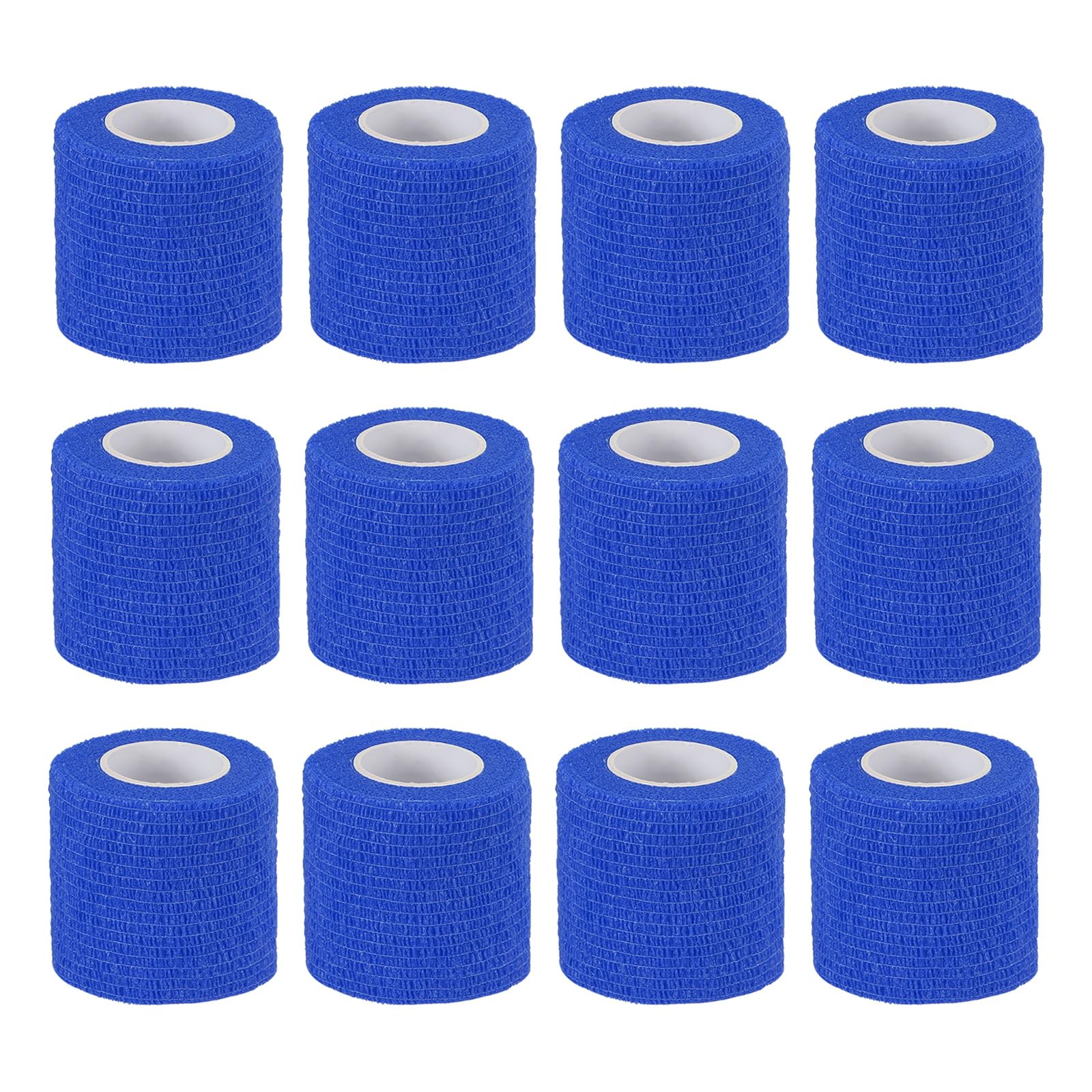 

PATIKIL x Эластичный бинт растягивающийся для спортивных соревнований запястье лодыжка синий 2 177 самоклеящиеся бинты, 12 штук самодышащая самоклеящаяся лента, синий