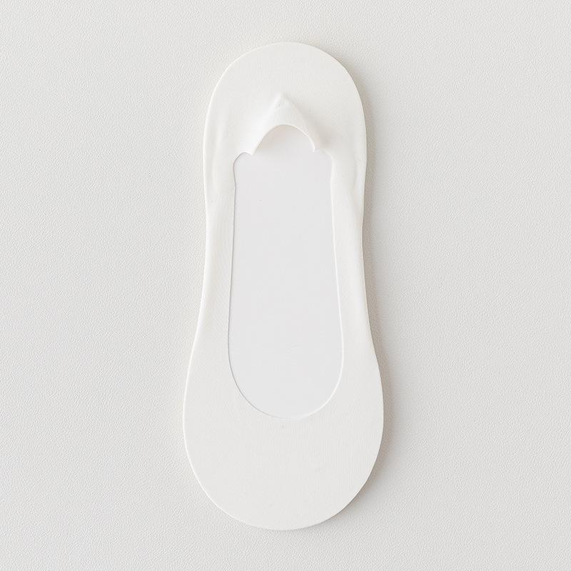 1 Paar Damensocken für den Sommer, dünn, flacher Mund, Schwamm, Dekompression, High Heels, rutschfest, kann nicht von den unsichtbaren Socken fallen