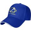 Sandwich Baseball Cap for Men & Women, 3-Layer Contrast Design Adjustable Hat, Lightweight Durable Cap