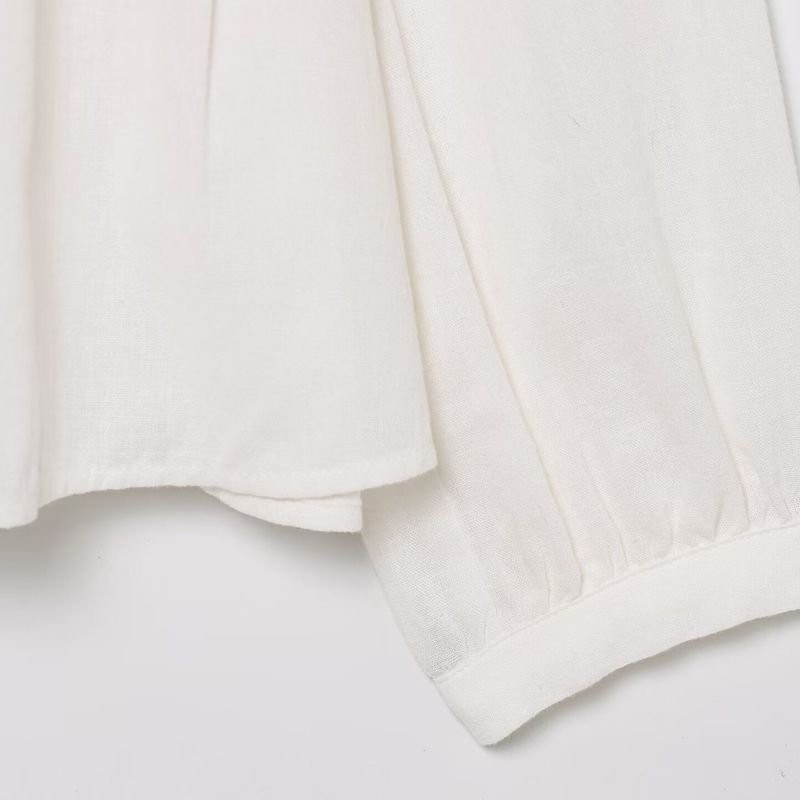 Kaslead New Arrival Women's Fashion Style Fashionable All-Match Blended Vacation Style Shirt 2298066