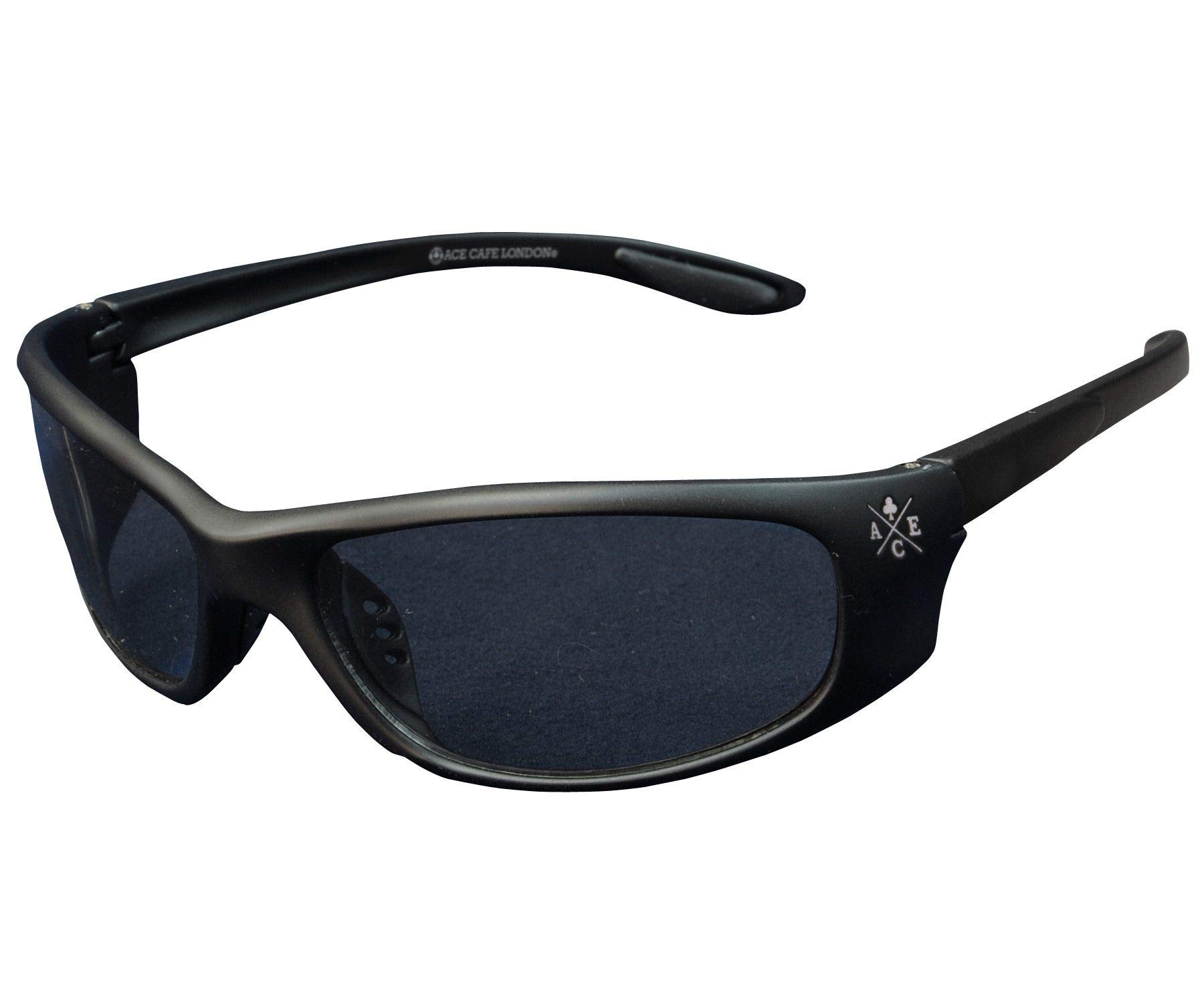 

CAFE SUNGLASSES ROCKERS BK SMOKE Ace Cafe London Sunglasses Smoke Rockers Black free size [ACE LONDON] N002SG-BKSM чорний