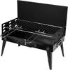 Grill Turystyczny Przenośny W Walizce 42 X 22 Cm + Przybory Do Grillowania