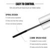 QIC small brush head mascara Japanese wind curl mascara waterproof and non-smudging slender eyelashes primer
