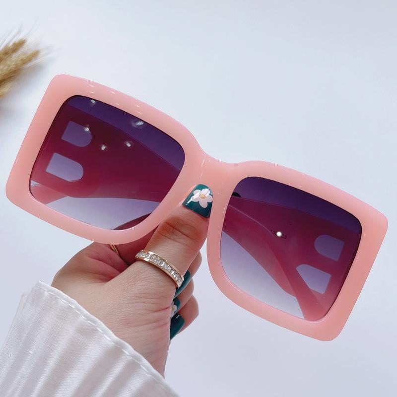 Oversized Square Vintage Sunglasses Fashion Designer Brand Cat Eye Sun Glasses for Women Stylish Oculos De Sol