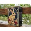 Bunny Rabbit Handmade Grimoire Leather Journal Notebook for Gift Diary