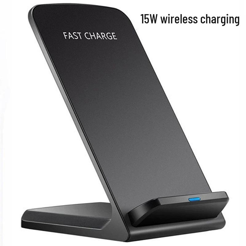 Dual Coil 15W Wireless Charging Stand for Mobile Phones