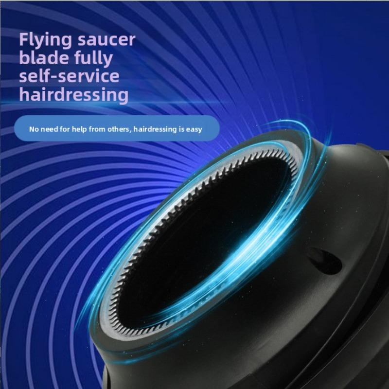 Household Men's Electric Push Scissors, Electric Razor, Full Body Washing, Full Automatic Flying Saucer Haircut, Portable