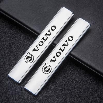 Emblème de Voiture Feuille Autocollants Métalliques Décoration Auto Pour XC90 V90 V60 XC60 V40 EC40 EX40 S80 S60 S90 C40 XC40 V70 XC70 C30 C70