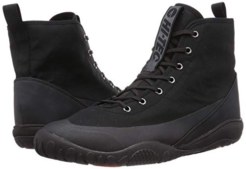 Hi-Tec Amacro HI II All-Weather Sneakers, High-Top, Outdoor, Non-Slip Sole, Black, Size 27cm, E