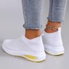 Spring new women's sports shoes, fashionable, breathable, lightweight, non-slip, wear-resistant, casual sports shoes, flat shoes
