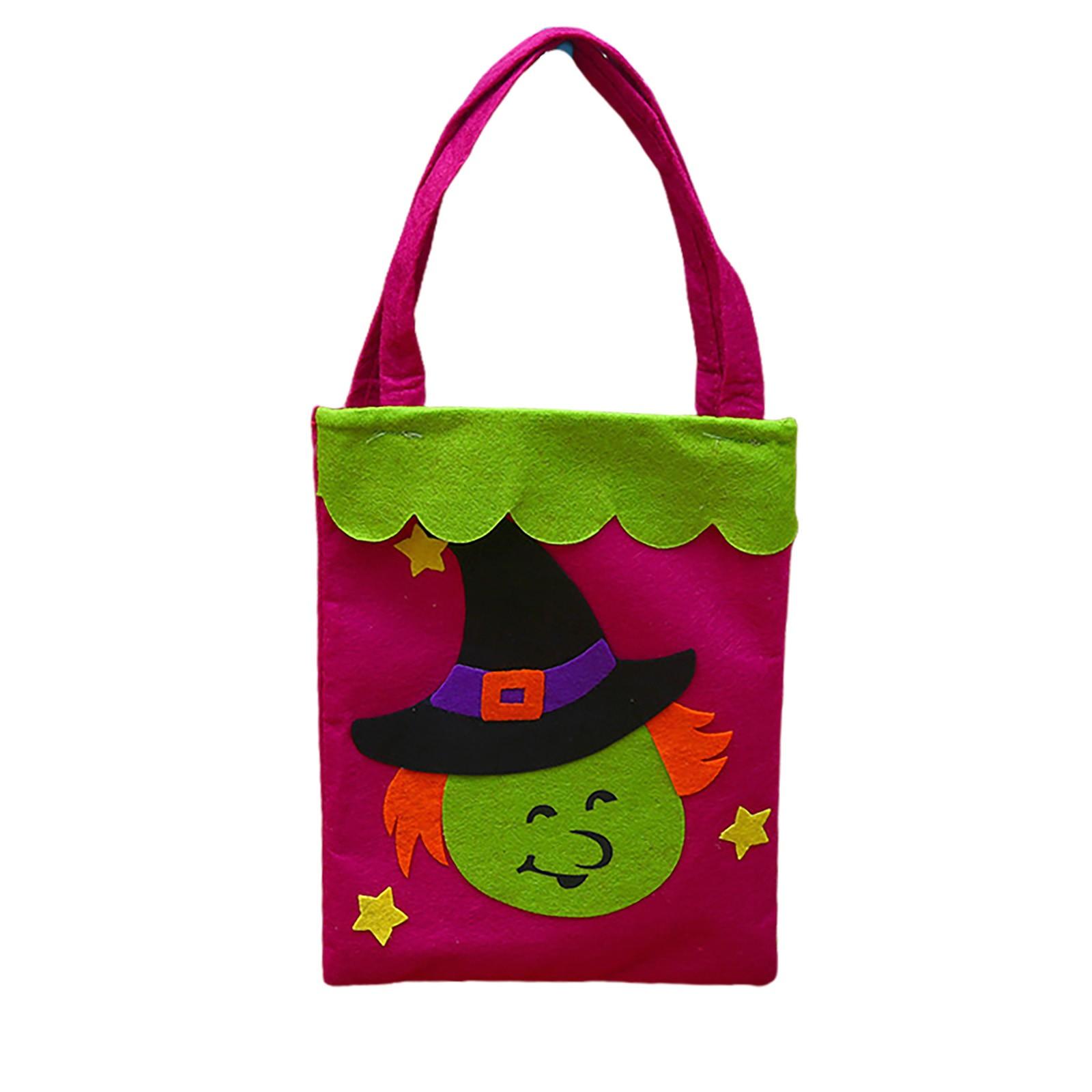 Хэллоуин Нетканая Сумка Конфетный Мешок Фестивальный Мешок Декоративный Реквизит Подарочный Мешок One Size