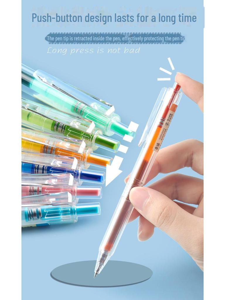 24/36-Color Neutral Pen Set - Versatile Water-Based Pens for Students & Note-Taking