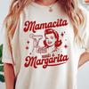 T-shirt Mamacita Needs A Margarita, T-shirt Graphique Fiesta Drôle, T-shirt Vacances Mexicaines, T-shirt Fête d'Été, Cadeau pour Amoureux de Margarita