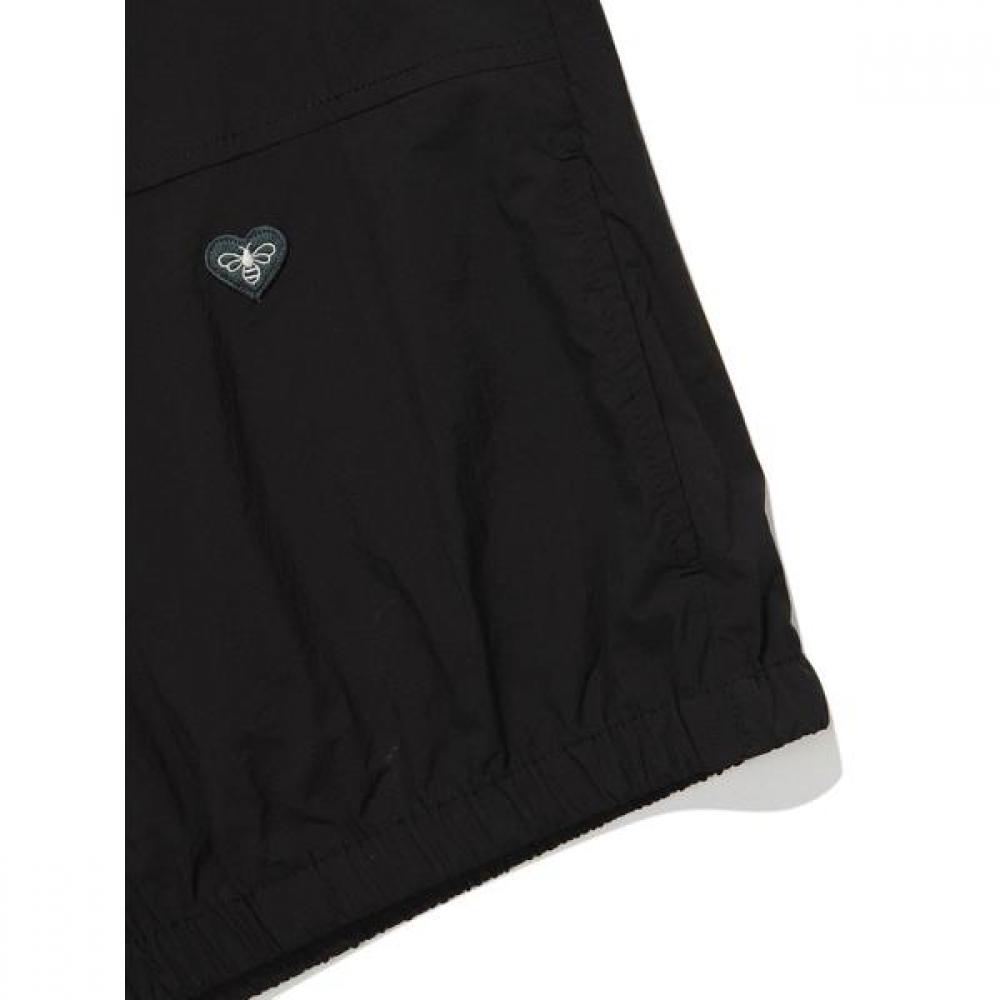 BBC EARTH Women S Anorak Half Sleeve Sailor Collar  Black 