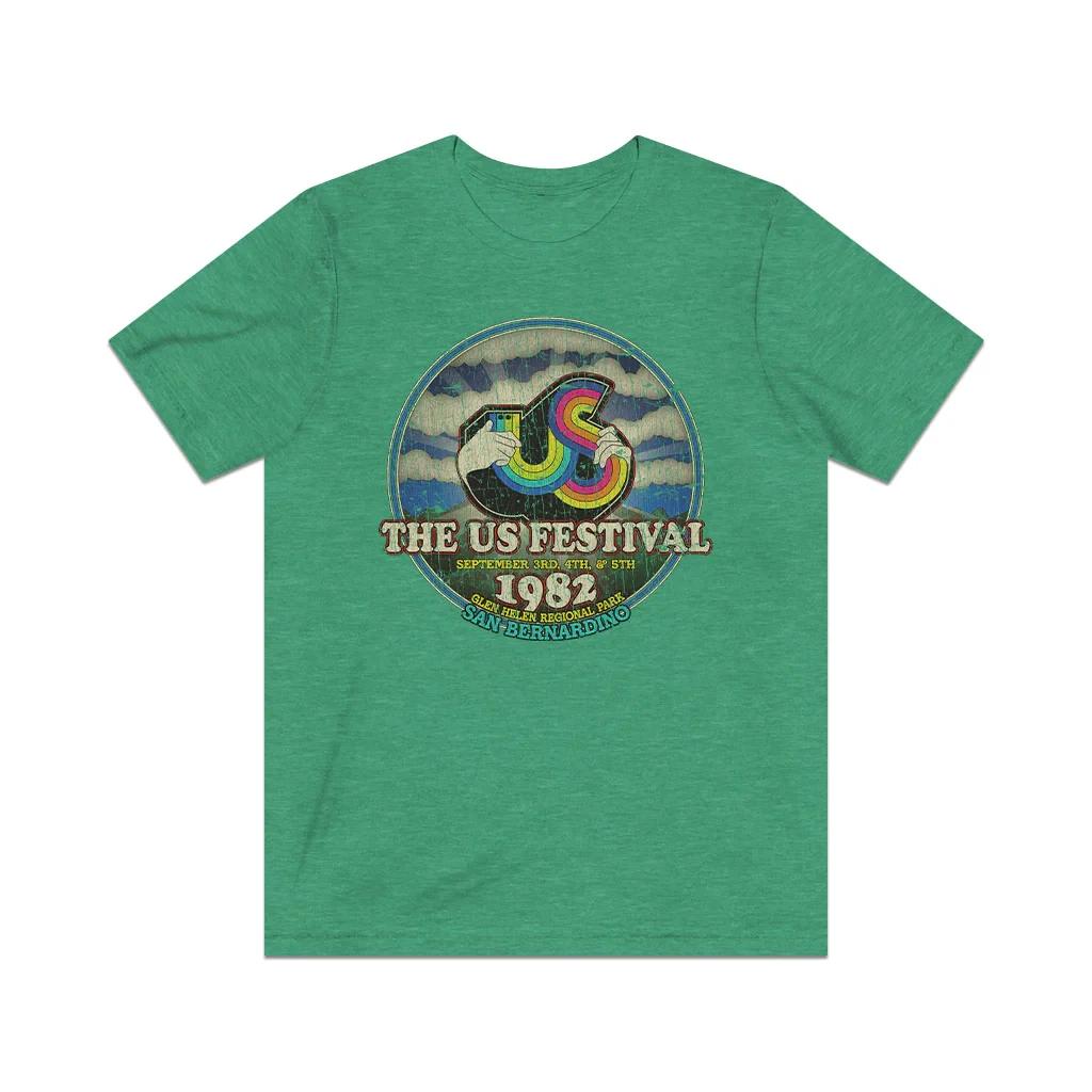 

US Festival 1982 Vintage Men s T shirt 4XL