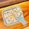 Instant Ice Cream Maker Cold Pan Plate with Spatulas for Kitchen
