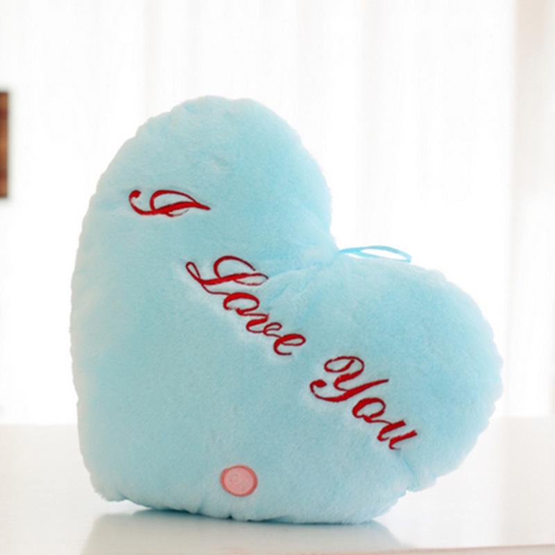 Colorful Luminous Star Pillow: Plush Toy & Valentine's Day Gift
