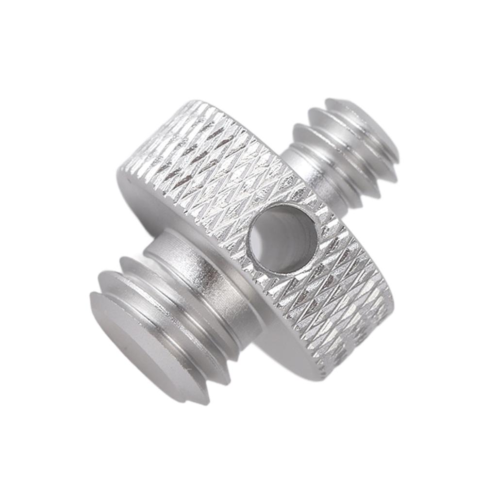 1/4 Inch To 3/8 Inch Male Thrded Screw Mount Adapter for Tripod Camera Cage   Hd