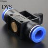 Pneumatic Ball Air Valve Push In Fitting Connector Hose Tube Pipe Speed Joiner