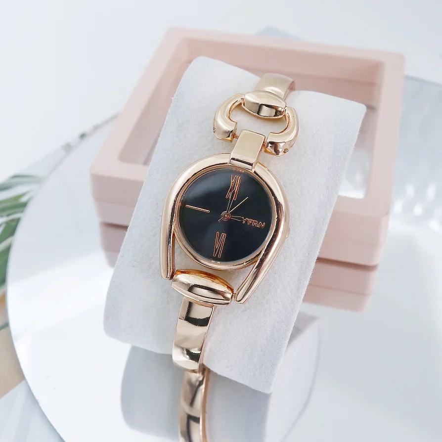 Fashion Women Quartz Watch Casual Wristwatches Alloy Strap Women Watches Ladies Clock Festival Gift Valentine's Day