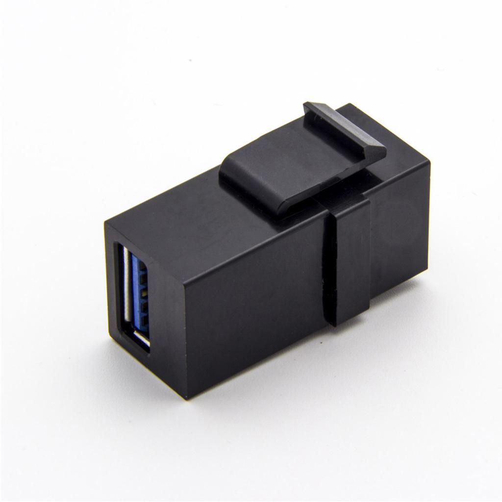 USB 3.0 A Female to A Female Extension Keystone Jack Coupler Adapter High Quality for Wall Plate Panel USB 3.0 Jack