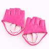 New Half finger Leather Gloves European and American Women's Half Palm Gloves Stage Nightclub Pole Dance Performance Half Finger Gloves