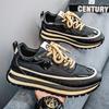 Spring casual Forrest Gump sneakers teen running non-slip platform waffle dad shoes