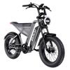 GUNAI-Y Electric Bike for Adults 20 Inch Off-Road Dirt Electric Mountain Bike with 48V18AH Battery, 7-Speed