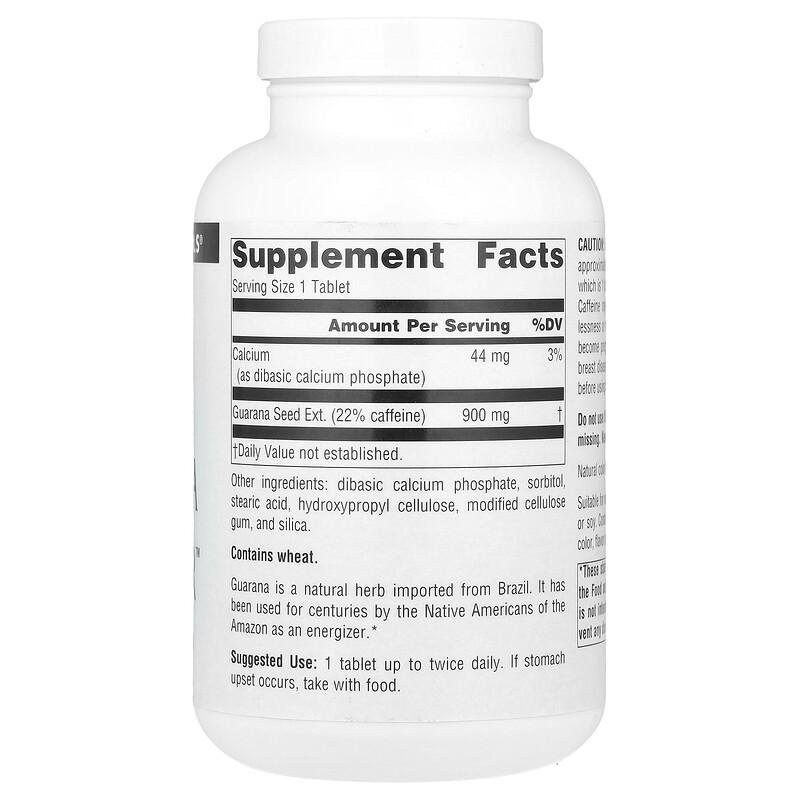 Guarana Energizer™, 200 Tablets