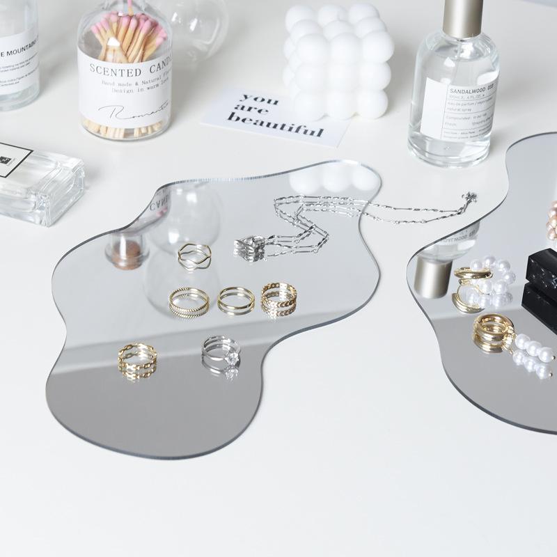 Acrylic Simple Jewelry Display Stand Earrings and Earrings Rack Jewelry Jewelry Stall Shop Desktop Display Props