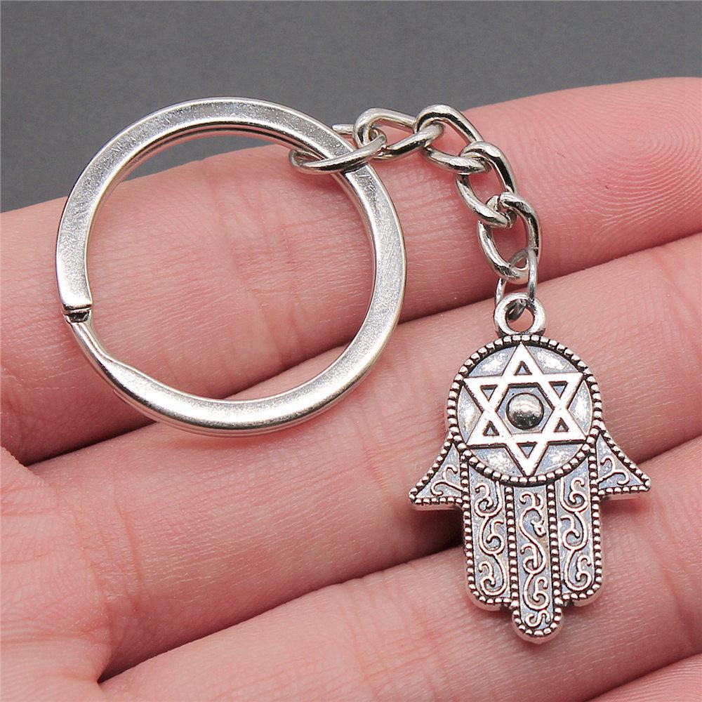 Hamsa Hand Eye Of Horus Key Ring Women's Jewelry Anniversary Creative Gifts For