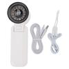 Portable Handheld Turbo Fan Quiet 5 Speed 3000mAh Battery Operated Hand Neck Desk Fan 135 Degree Foldable Digital