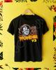 Wonder 73 Stevie Wonder Rap Hip-hop Customised Printed Stevie Wonder 73 Berkeley Vintage T-shirt S-2XL Black White Gray Gildan