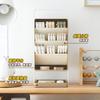 Large Capacity Minimalist Storage Rack, Maillard Slanted High Aesthetic Student Desktop Multifunctional Pen Holder
