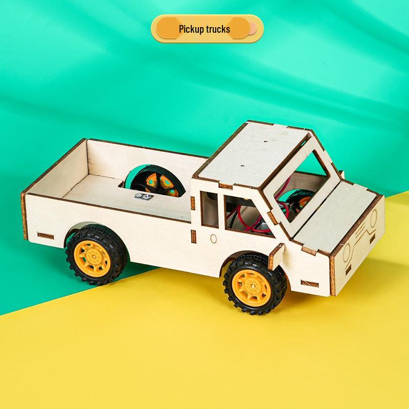 Children s Creative Science Experiment DIY Pickup Truck Assembly Kit