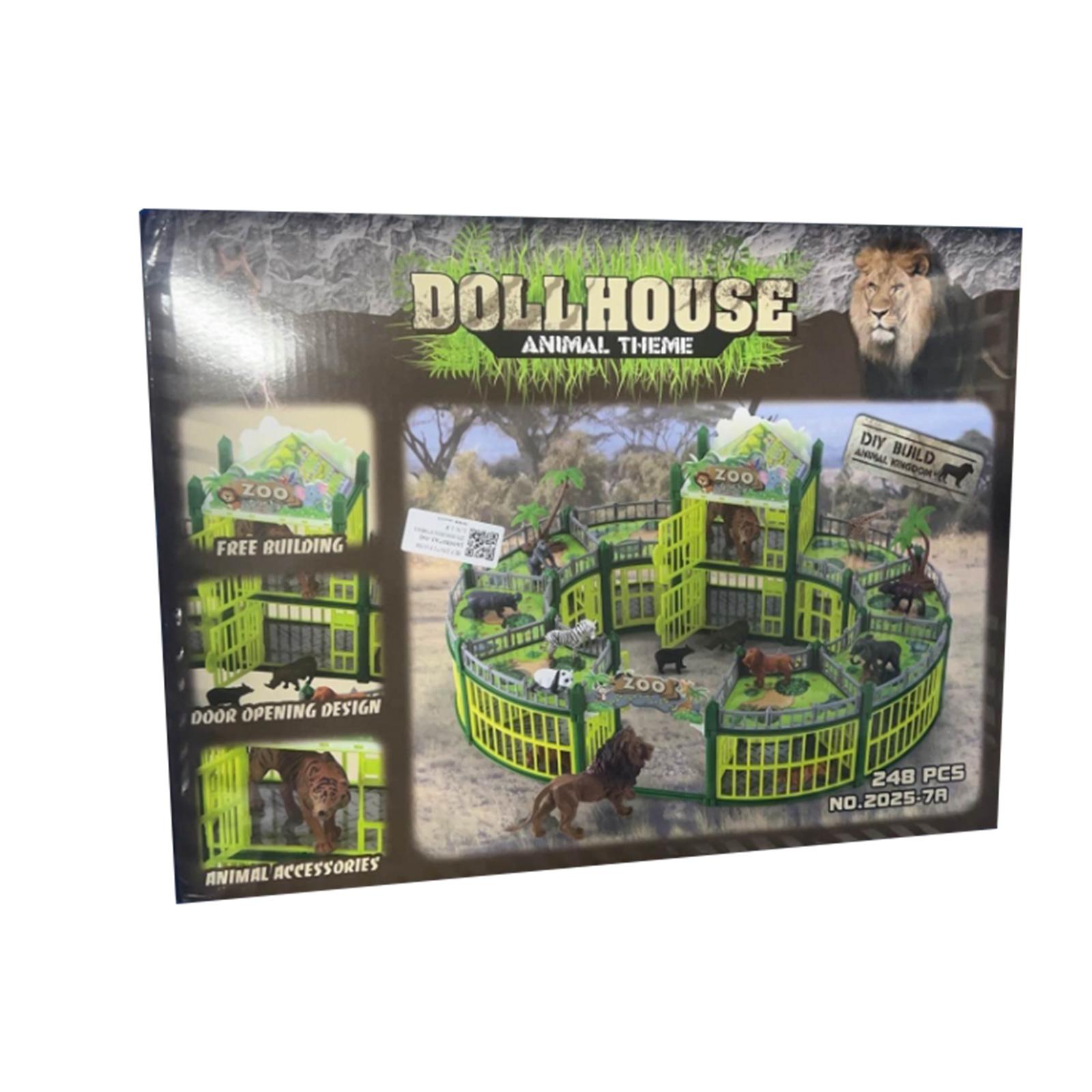 

Simulated Zoo Toys, Family Tabletop Games, Parent-child Puzzle Toys One Size