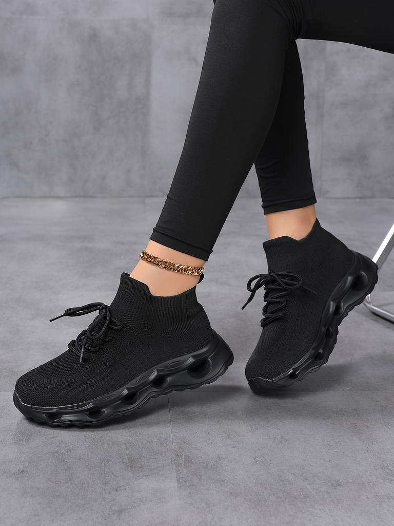 Women's Fashion Sneakers - Cushioned Comfort Casual Shoes