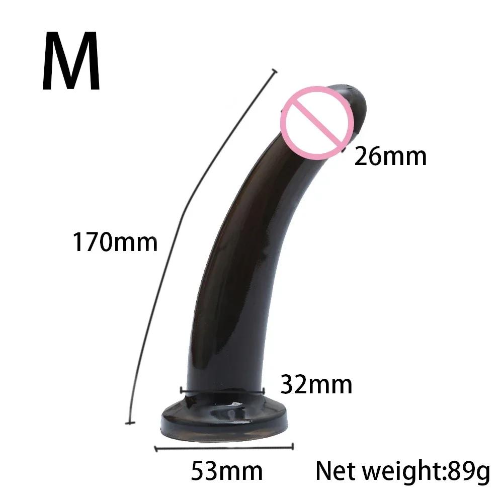 Silicon Anal Dildo Vibrators Women Butt Plug Silicon Artificial Penis Woman Sex Toy Adult Female Fantasy Dildo Toy For Gay