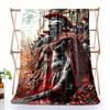 Roman Warrior Blanket Antique Armor Vintage Style Soft Warm Throw for Bed Sofa Living Room Office Travel Gift