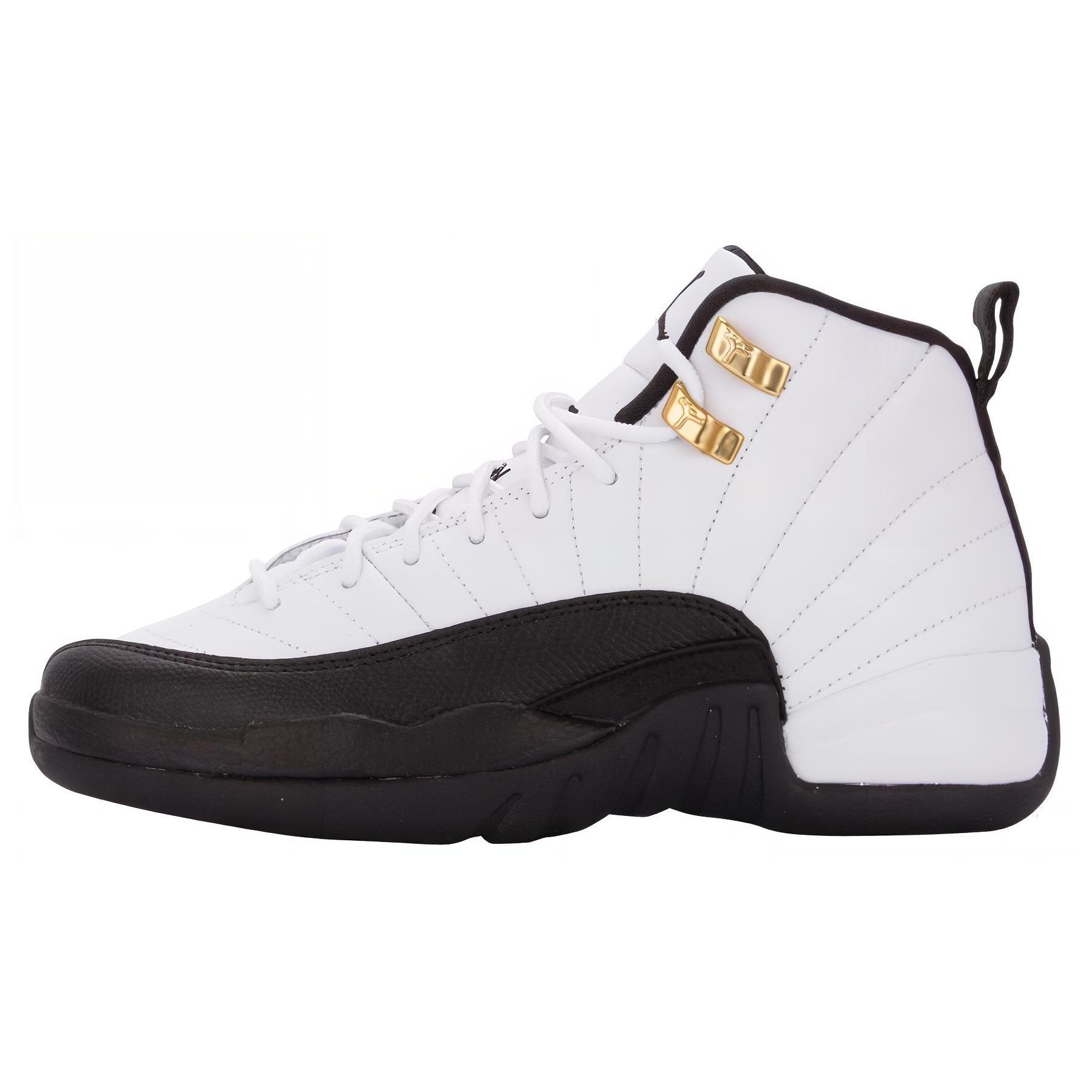 

Детские кроссовки Air Jordan 12 Retro GS Taxi 2013 Белый белый черный-такси-красный 153265-125