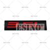 Styling Auto Emblema Adesivo 3D Metallo Cromo Lega di Zinco 3.0L 3.2L 3.5L 3.6L 3.7L 3.8L Accessorio Badge per Carrozzeria, Cofano, Parafango
