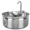 Cat Water Fountain Stainless Steel 3.2L Automatic Circulation Pet Drinking Dispenser Quiet Dog Drinking Waterer with