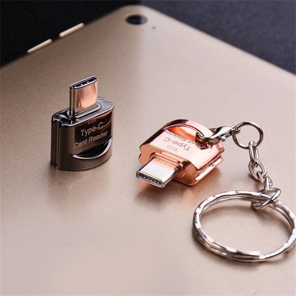 USB C Adapter For Memory Card Micro Mini SD Card Adapter High-Speed Data Transfer TF Card Reader For Phone Tablet
