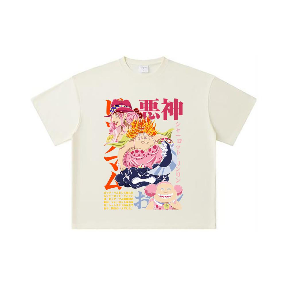 

Хлопковая футболка унисекс плотностью 260 г/м², двойная пряжа, 32 нити, 100% хлопок, цельнокроеная V37, с принтом Большой Мамочки, тяжелый хлопок S абрикосовый